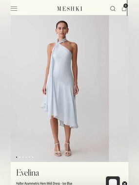MESHKI EVELINA MIDI DRESS